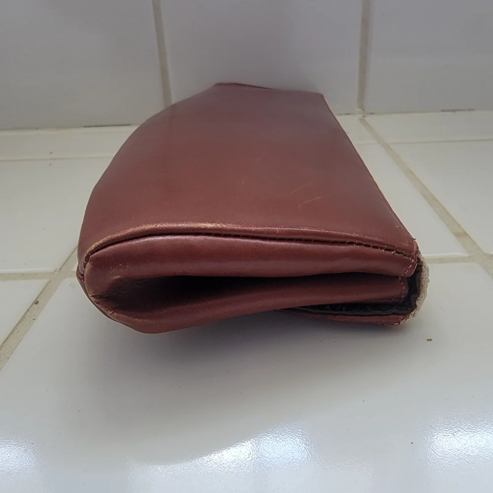 Neusteters Denver Vintage Brown Clutch - Picture 5 of 14